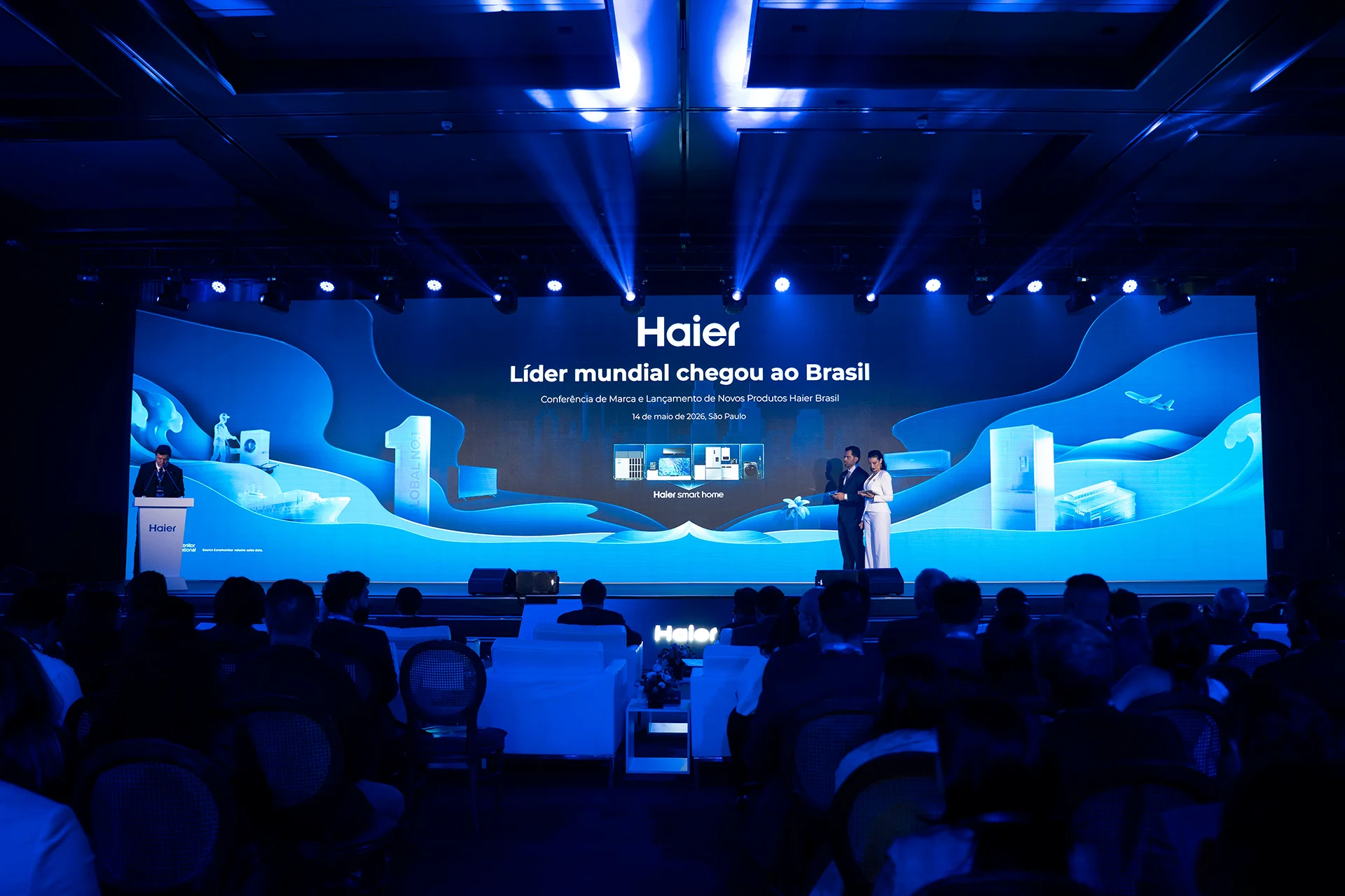 Miniatura: Imagem da Cerimônia de Inauguração da Haier